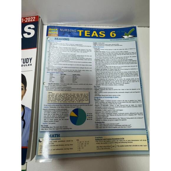 McGraw Hill ATI TEAS Study Guide Practice Tests Lot Of Three - Picture 3 of 12